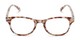 Front of The Lucy in Orange Multi Tortoise