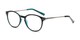 Angle of The McKay Multi Focus Reader by Foster Grant in Black, Women's and Men's Round Reading Glasses