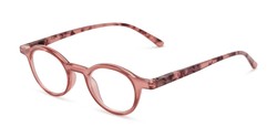 Angle of The Newton in Light Pink/Tortoise, Women's Cat Eye Reading Glasses
