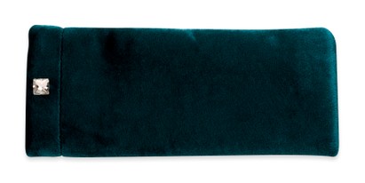 Angle of Velvet Reading Glasses Pouch in Teal Blue, Women's  Soft Cases / Pouches