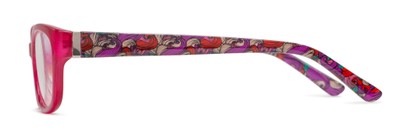 Side of The Ruthie in Berry Pink/Floral Print