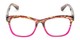 Front of The Stapleton in Tortoise/Pink