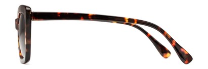 Side of The Stacey Bifocal Reading Sunglasses in Brown Tortoise/ Smoke