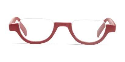 Front of The Wallace in Matte Burgundy Red