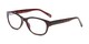 Angle of The Zera Multi Focus Reader by Foster Grant in Wine, Women's Cat Eye Reading Glasses