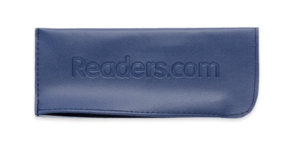 Angle of Reading Glasses Pouch in Blue, Women's and Men's  Soft Cases / Pouches