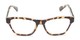 Front of The Reba Customizable Reader in Tortoise
