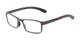 Angle of The Reese Folding Reader in Brown, Women's and Men's Rectangle Reading Glasses