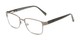 Angle of The Ronnie - Foster Grant for Readers.com in Grey/Grey Tortoise, Women's and Men's  