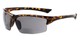 Angle of The Roster Bifocal Reading Sunglasses in Tortoise with Smoke, Women's and Men's Sport & Wrap-Around Reading Sunglasses