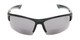 Front of The Roster Bifocal Reading Sunglasses in Matte Black with Smoke
