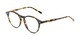 Angle of The Rowling Multifocal Reader in Tortoise, Women's and Men's Round Reading Glasses