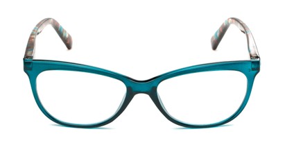 Front of The Liv in Teal Green/Tortoise