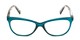 Front of The Liv in Teal Green/Tortoise