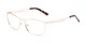 Angle of The Scotch in Gold, Men's Rectangle Reading Glasses