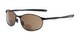 Angle of The Sean Bifocal Reading Sunglasses in Matte Black with Amber, Women's and Men's Sport & Wrap-Around Reading Sunglasses