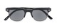 Folded of The Shiloh Reading Sunglasses in Black with Smoke