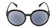 Front of The Simone Reading Sunglasses in Tan/Black with Smoke