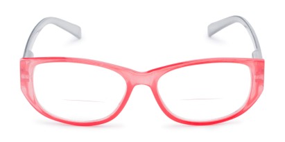 Front of The Sloan Bifocal in Pink/Grey