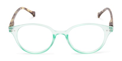 Front of The Sundae in Matte Green and Tortoise
