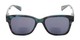 Front of The Sutton Bifocal Reading Sunglasses in Dark Blue Tortoise with Smoke