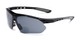 Angle of The Topsail Bifocal Reading Sunglasses in Black/Grey with Smoke, Women's and Men's Sport & Wrap-Around Reading Sunglasses
