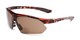 Angle of The Topsail Bifocal Reading Sunglasses in Tortoise with Amber, Women's and Men's Sport & Wrap-Around Reading Sunglasses