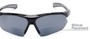 Detail of The Topsail Bifocal Reading Sunglasses in Black/Grey with Smoke