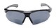 Front of The Topsail Bifocal Reading Sunglasses in Black/Grey with Smoke