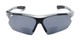 Front of The Topsail Bifocal Reading Sunglasses in Grey/Black with Smoke
