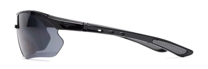 Side of The Topsail Bifocal Reading Sunglasses in Black/Grey with Smoke