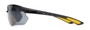 Side of The Topsail Bifocal Reading Sunglasses in Black/Yellow with Smoke