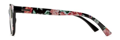 Side of The True in Black/Pink Floral
