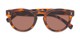 Folded of The Tupelo Reading Sunglasses in Matte Tortoise with Amber