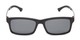 Front of The Twist Polarized Magnetic Reading Sunglasses in Glossy Black