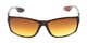 Front of The Utah Driving Bifocal Reading Sunglasses in Tortoise with Amber