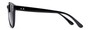 Side of The Vale Bifocal Reading Sunglasses in Glossy Black with Smoke