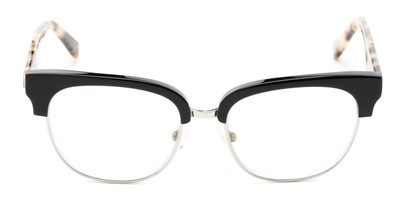 Front of The Versailles Signature Reader in Black/Tortoise