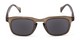 Front of The Vinton Reading Sunglasses in Grey with Smoke