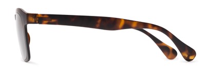 Side of The Vinton Reading Sunglasses in Tortoise with Amber