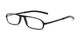 Angle of The Weston in Black, Women's and Men's Oval Reading Glasses