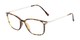 Angle of The Wetherford Bifocal in Tortoise/Silver, Women's and Men's Retro Square Reading Glasses