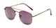 Angle of The Whitford Reading Sunglasses in Bronze with Smoke, Men's Aviator Reading Sunglasses