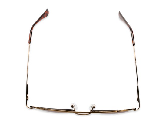 Overhead of The Whitford Reading Sunglasses in Bronze with Smoke