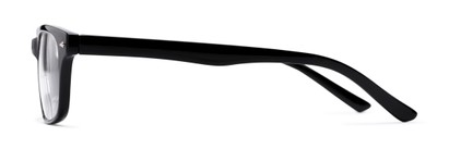 Side of The Williamsburg Bifocal in Black