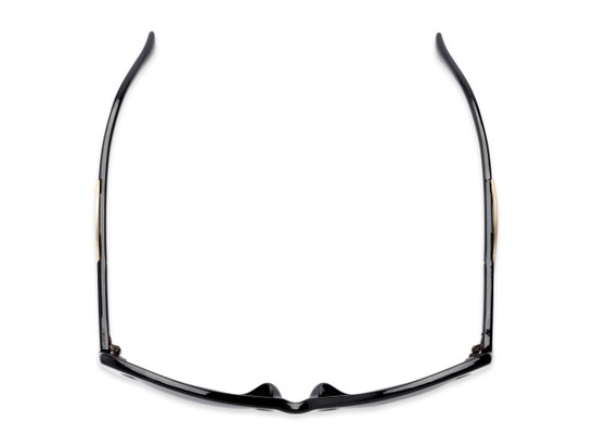 Overhead of The Wink Bifocal Reading Sunglasses in Black with Smoke