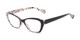 Angle of The Zara in Tortoise/Black, Women's Cat Eye Reading Glasses