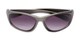 Folded of The Zeek Bifocal Reading Sunglasses in Matte Grey with Smoke