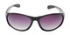Front of The Zeek Bifocal Reading Sunglasses in Glossy Black with Smoke Lenses