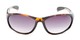 Front of The Zeek Bifocal Reading Sunglasses in Glossy Tortoise with Smoke